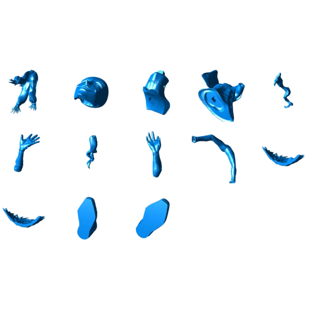 Digital STL Mahito - Jujutsu Kaisen