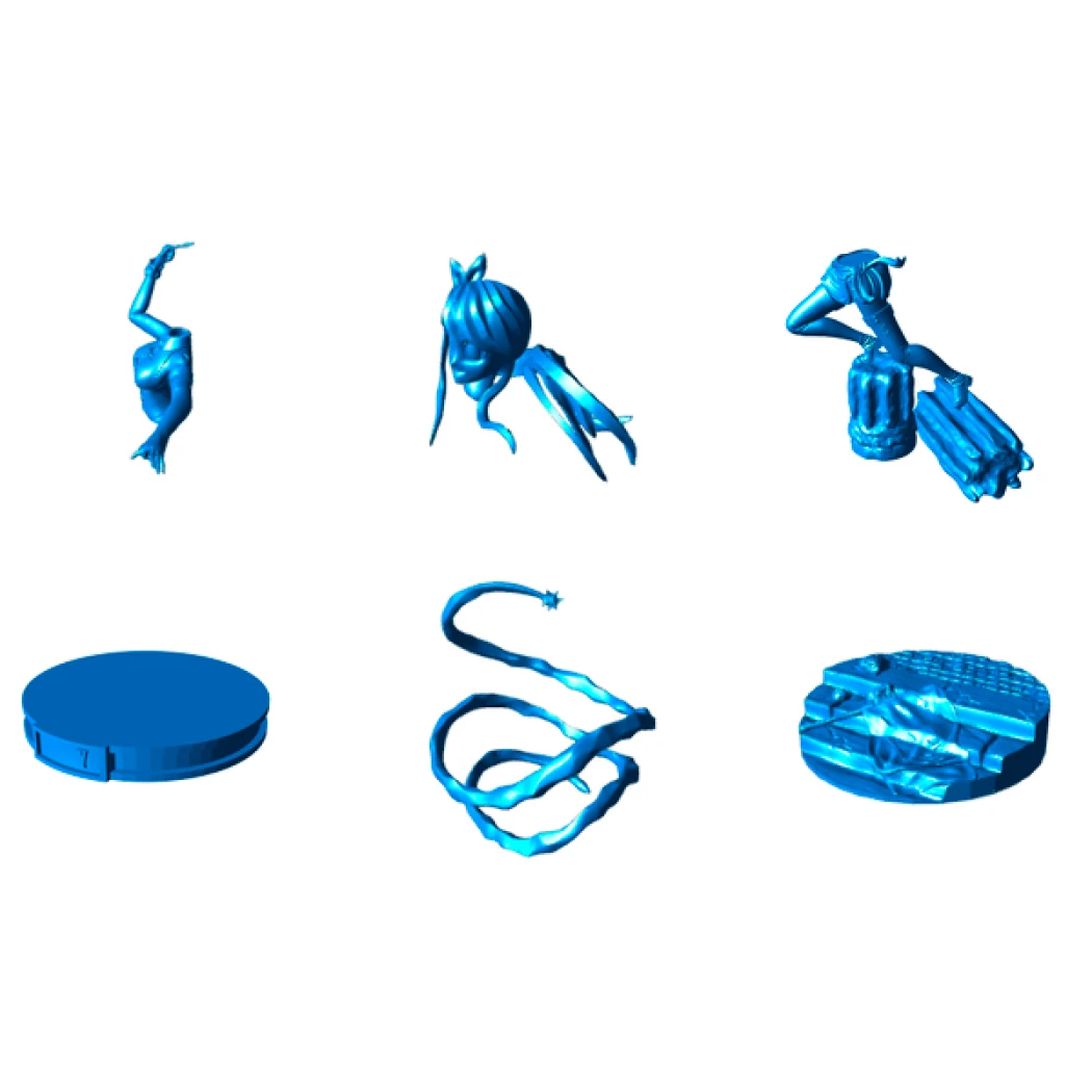 Digital STL Lucy Heartfilia