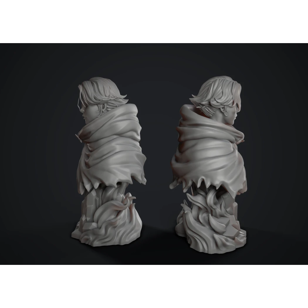 Digital STL Castlevania Sypha Bust