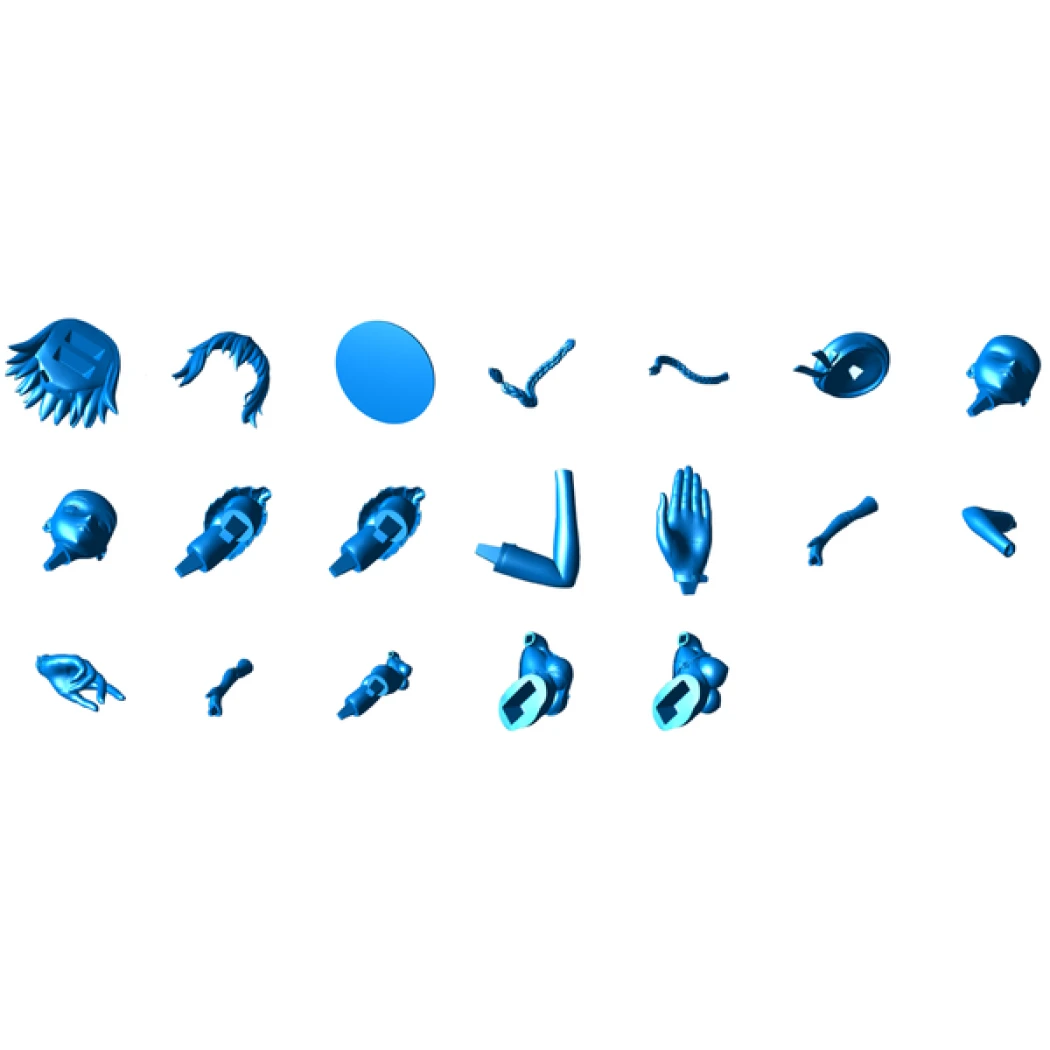 Digital STL Jeanne Darc