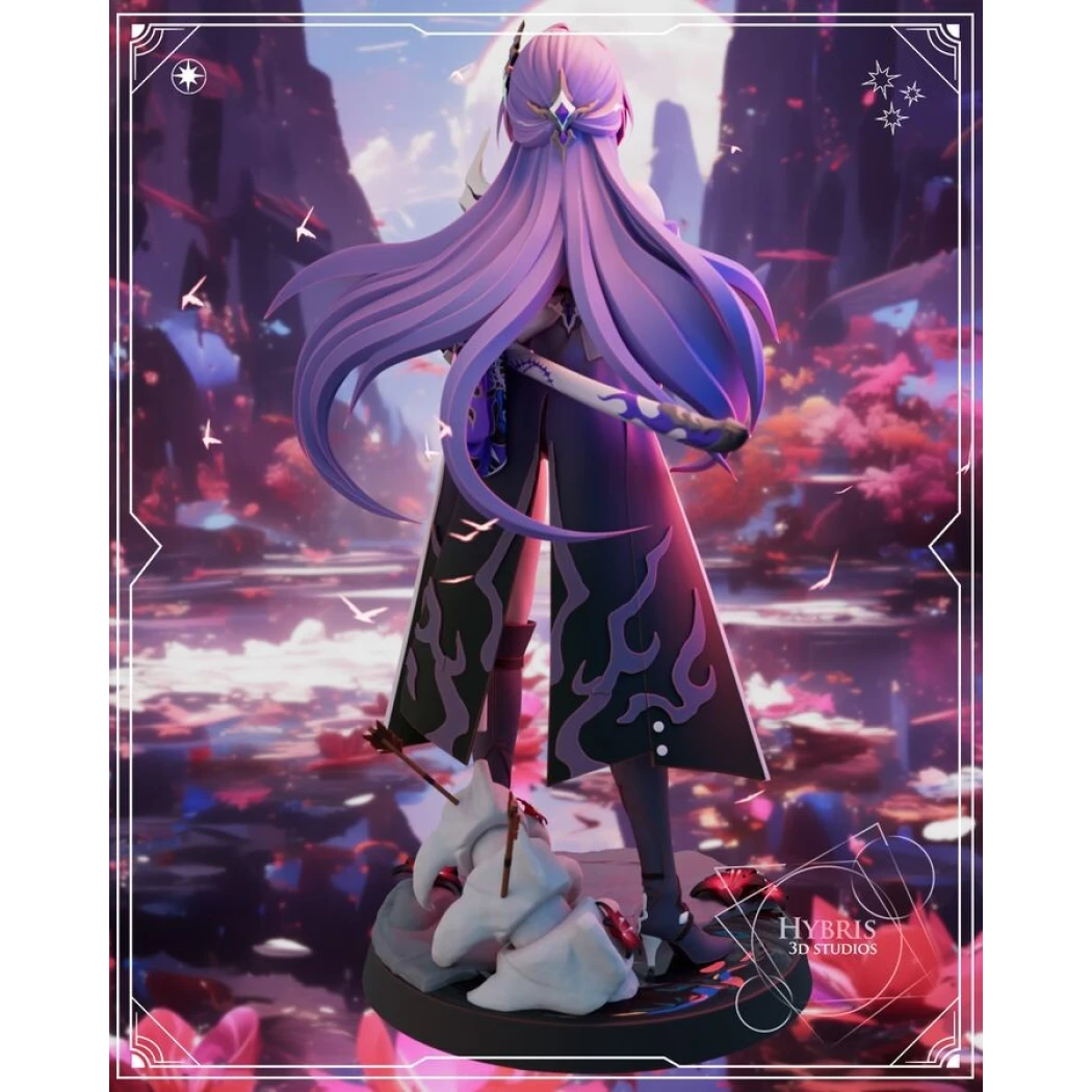 Digital STL Acheron Honkai Fantasy