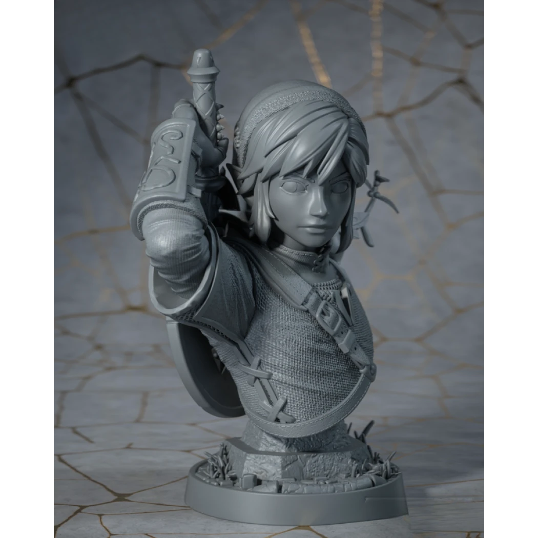 Digital STL Link Bust