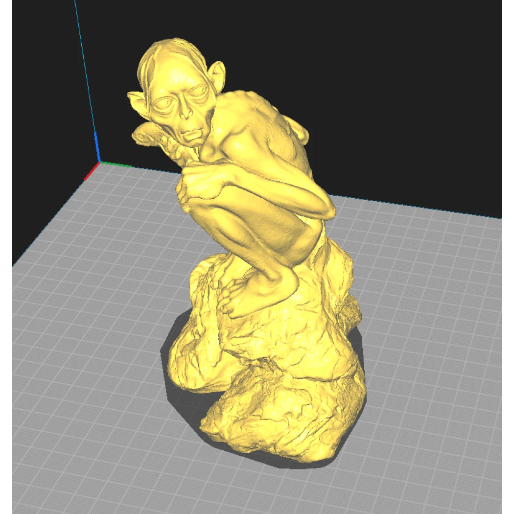Digital STL The lord of the rings - Gollum