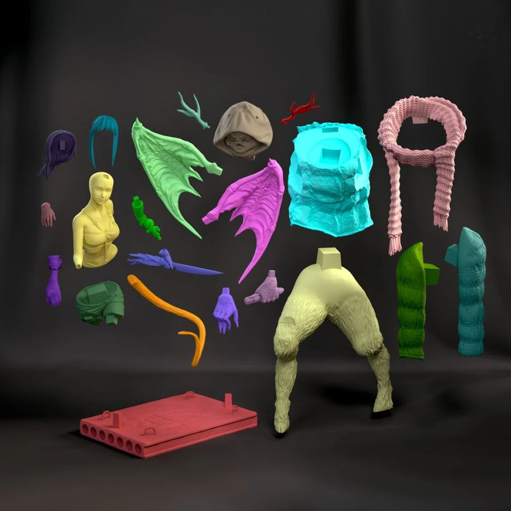 Digital STL Inner Beauty Girl