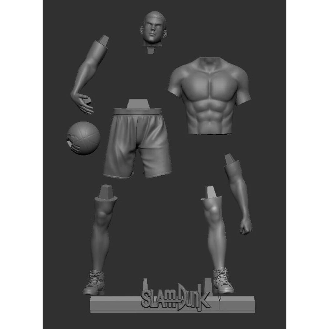 Digital STL Hanamichi Sakuragi