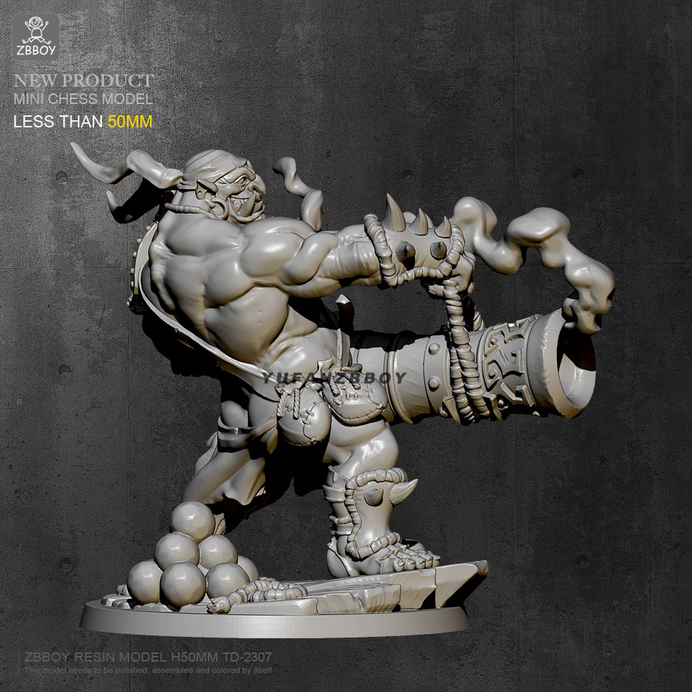 55mm Resin Model Kit Goblin Bomber Warcraft Unpainted