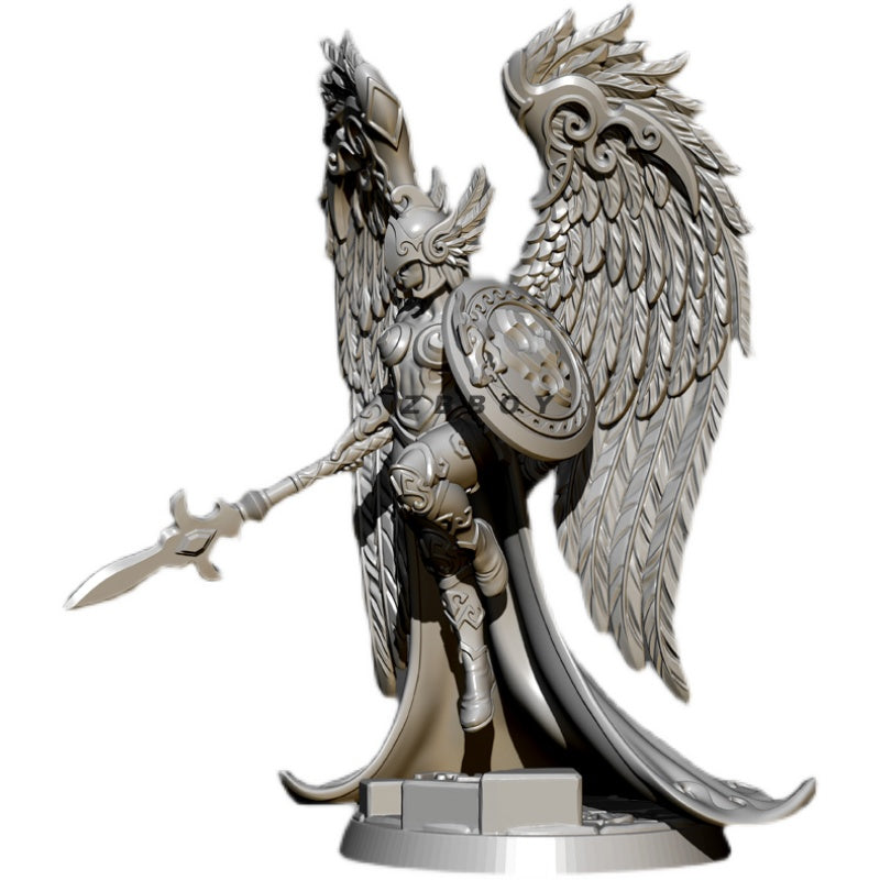 50mm Resin Model Kit Warrior Archangel Angel TD-2787 Unpainted