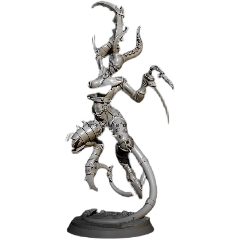 1/35 50mm Resin Model Kit Demon Devil's Servant TD-2730 Unpainted