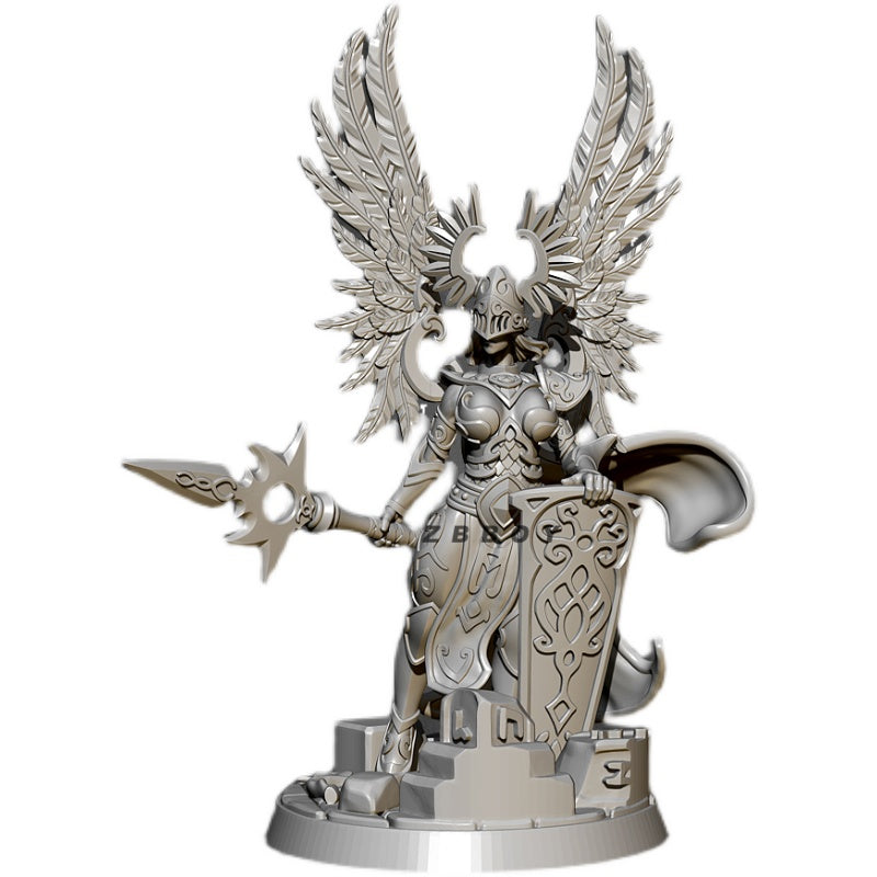 60mm Resin Model Kit Beautiful Girl Angel TD-2777 Unpainted