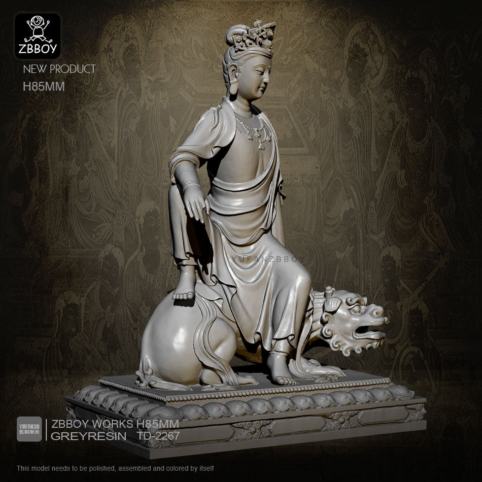85mm Resin Model Kit Buddha TD-2267 Unpainted