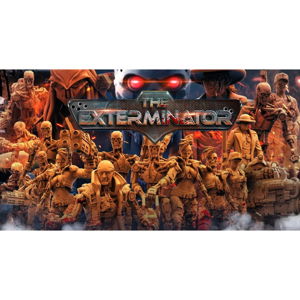 Digital STL Terminator The Exterminator Big Set