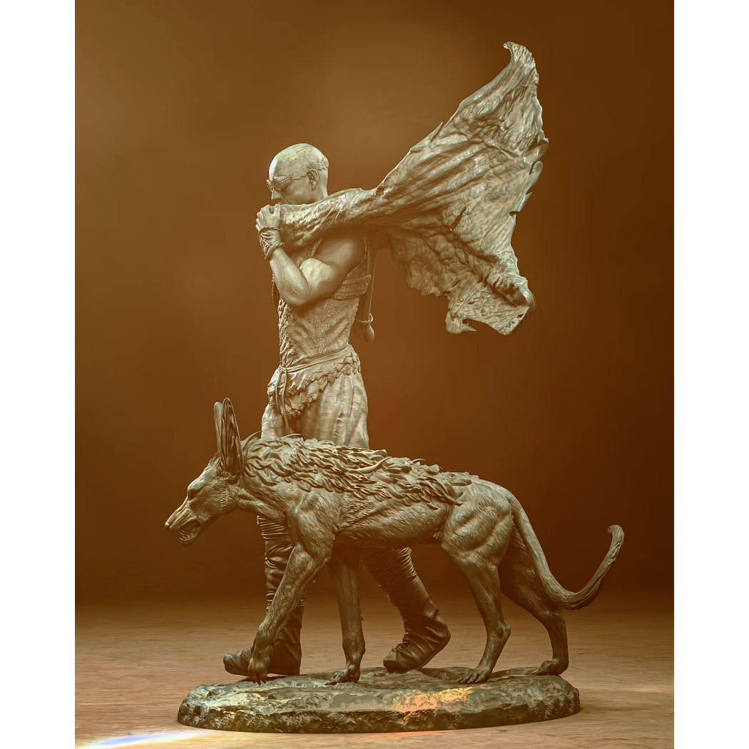 Digital STL Riddick and the Jackal