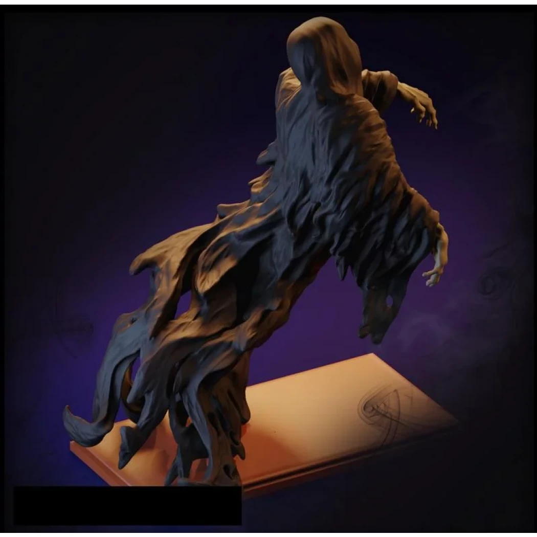 Digital STL Dementor Sculpture Harry Potter