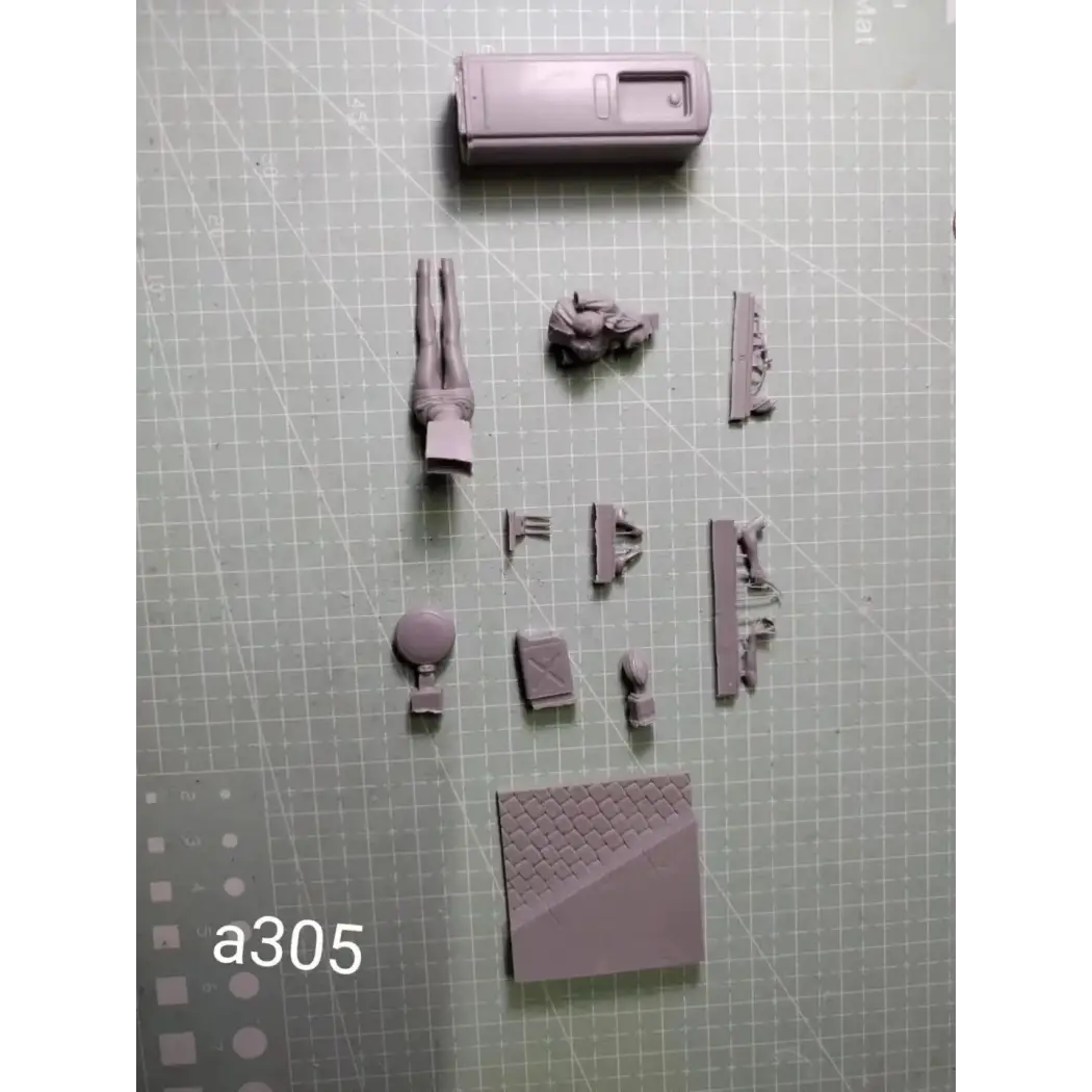 1/35 Resin Model Kit US Army Beautiful Girl Refueler Pin Up WW2 Unpainted