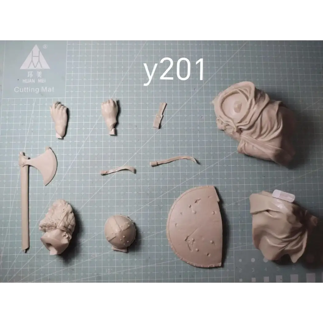 1/10 BUST Resin Model Kit Russian Medieval Knight Unpainted