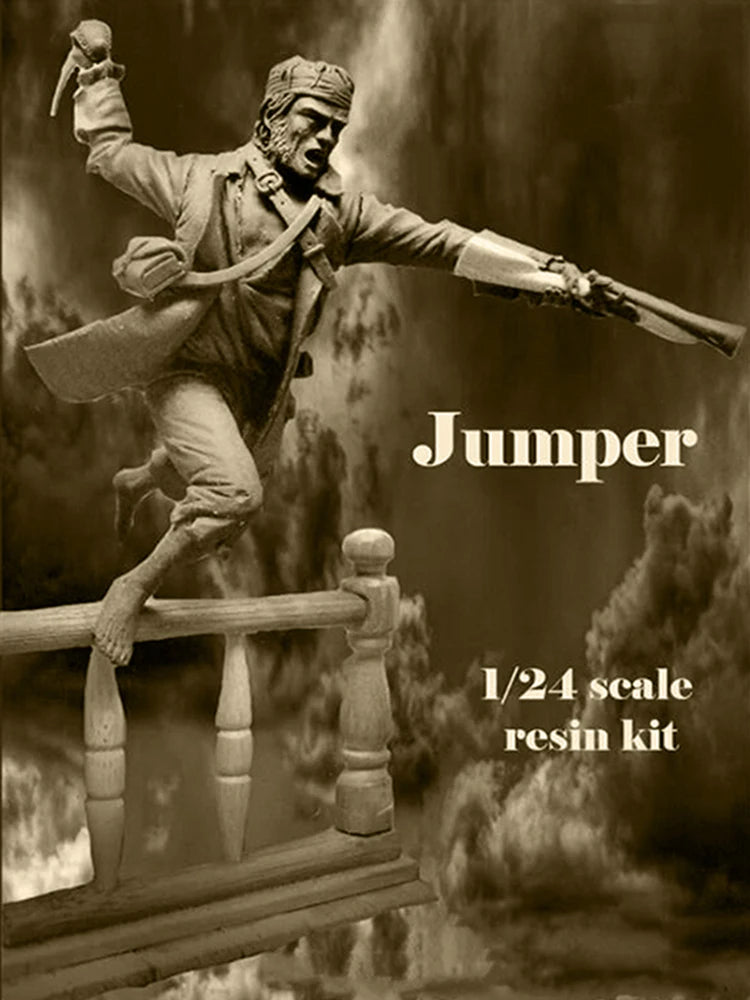 1/24 Resin Model Kit Pirate Naval Boarding Unpainted