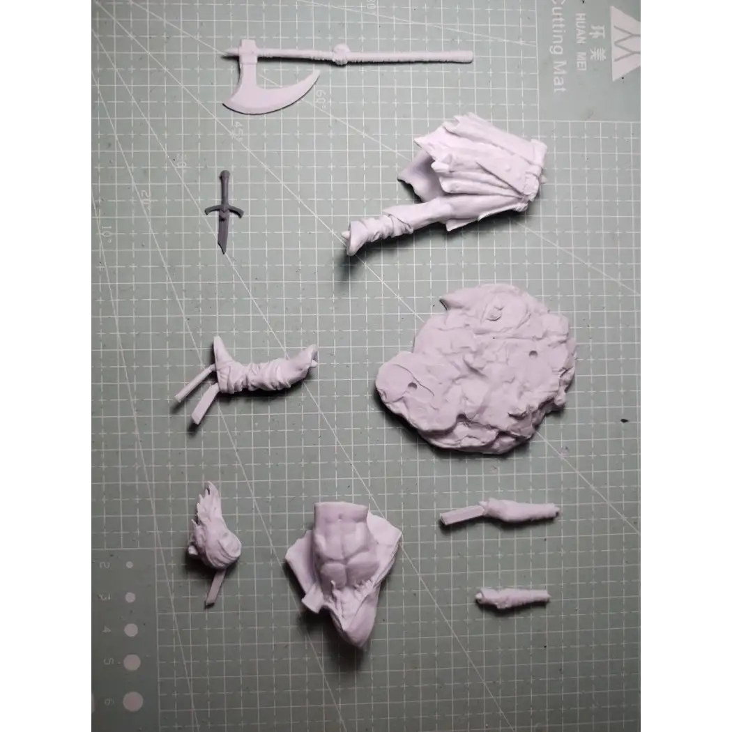 1/24 Resin Model Kit Warrior Executioner Fantasy Unpainted