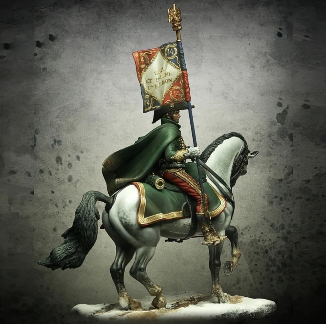 1/32 Resin Model Kit Horseman Napoleonic Wars French General A-1497 Unpainted