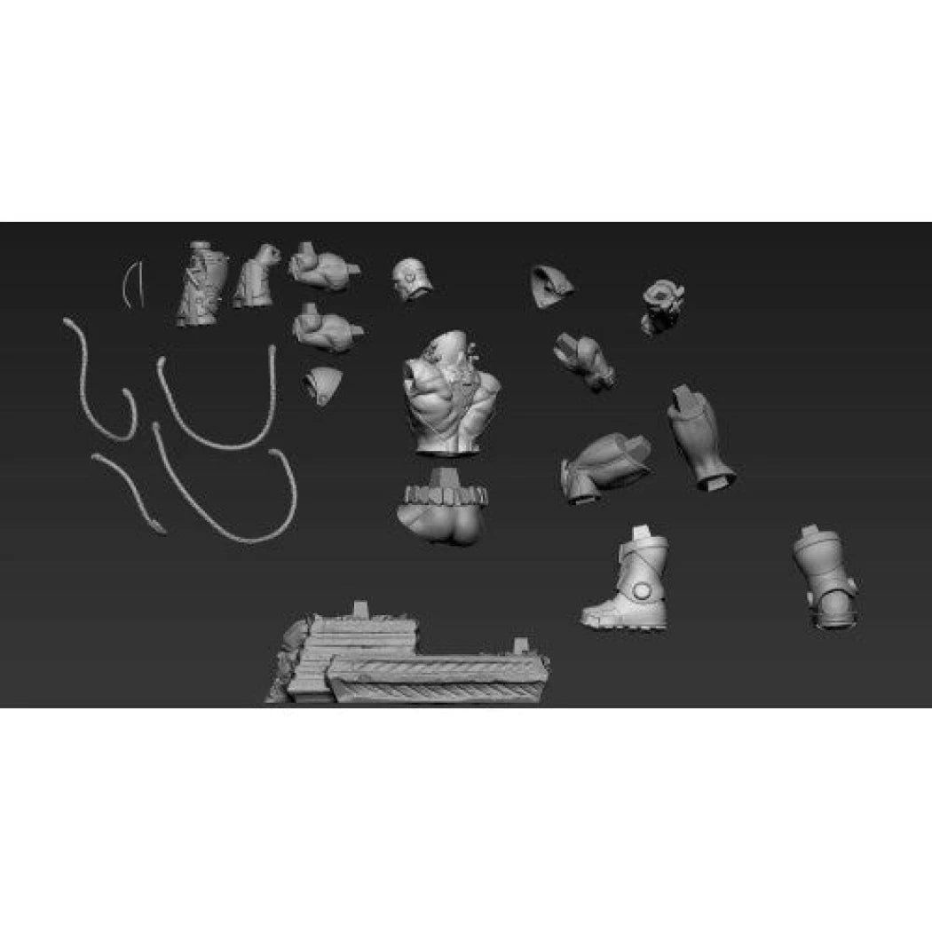 Digital STL Apocalyspe Washed