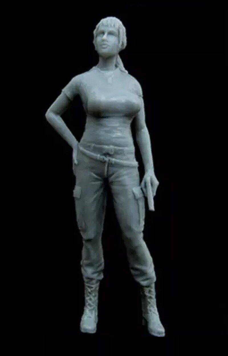 1/35 Resin Model Kit Modern IDF Soldier Girl Women Fantasy Unpainted - Model-Fan-Store