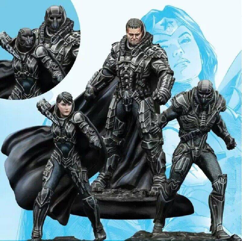 35mm 3pcs Resin Model Kit General Zod Villains Unpainted - Model-Fan-Store
