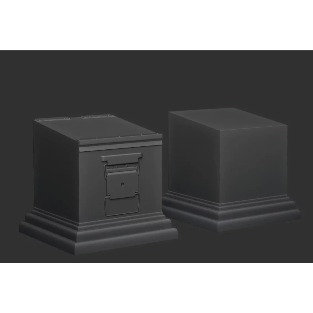 Digital STL Lock n Load Cyberpunk Girl Bust