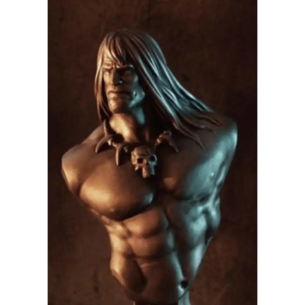 1/10 BUST 80mm Resin Model Kit Conan Warrior Barbarian Unpainted - Model-Fan-Store