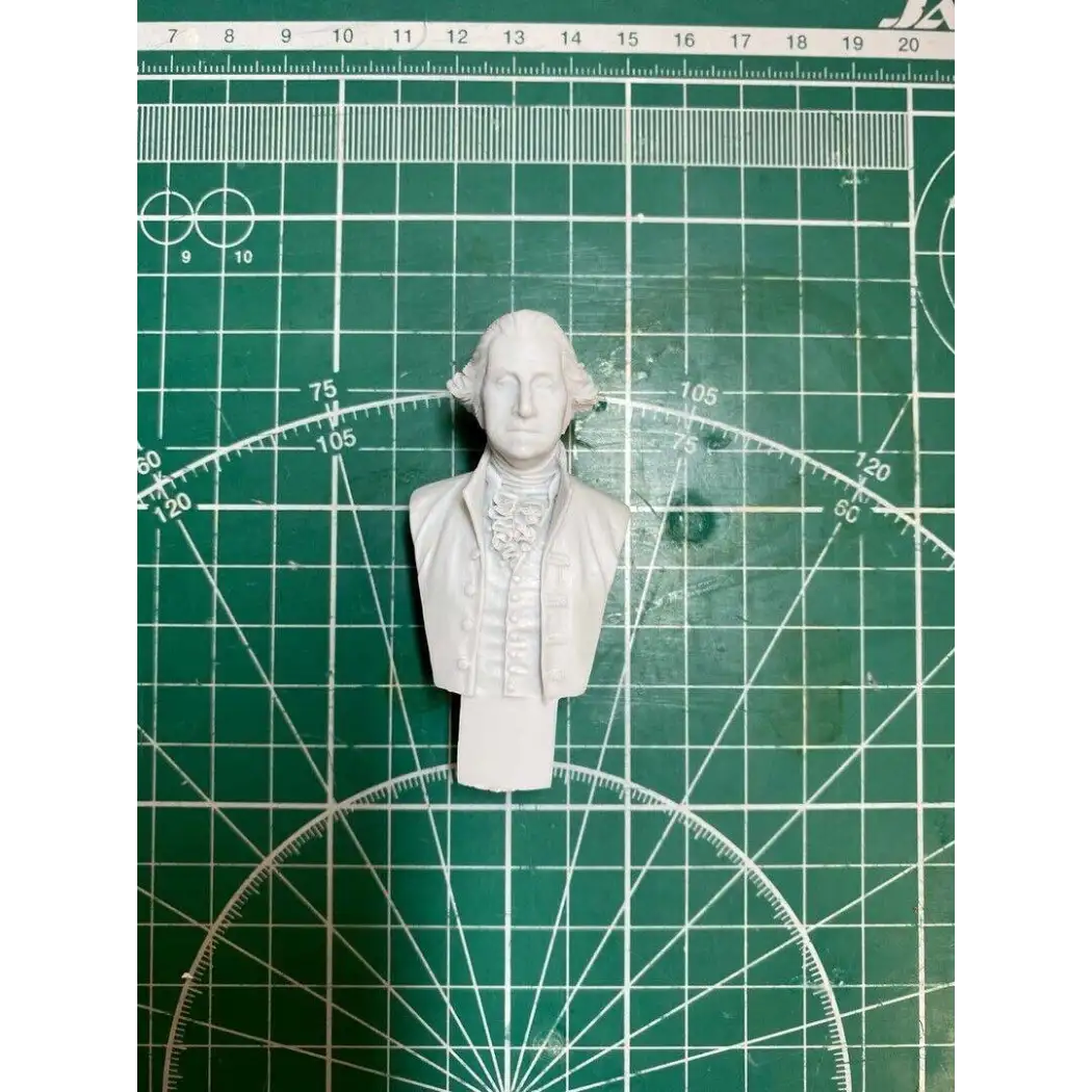 1/12 BUST Resin Model Kit First President of the US Historical Personality Unpainted - Model-Fan-Store