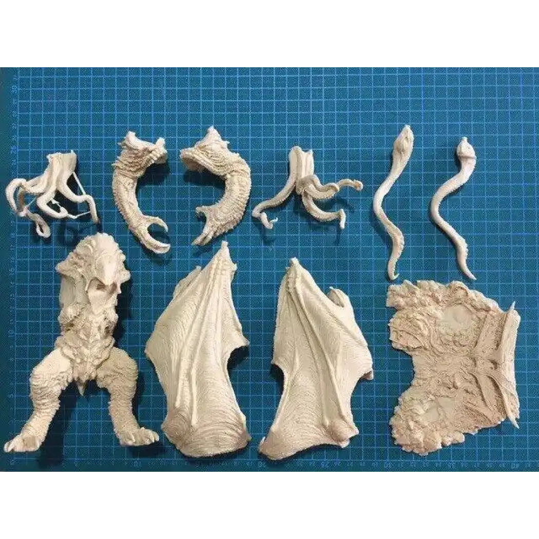 180mm Resin Casting Model Kit Cthulhu Demonic Creature Octopus Unpainted X0230 - Model-Fan-Store