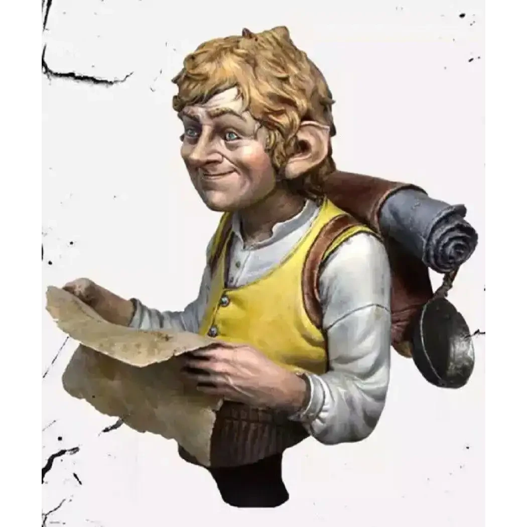 55mm BUST Resin Model Kit Hobbit Bilbo Unpainted - Model-Fan-Store