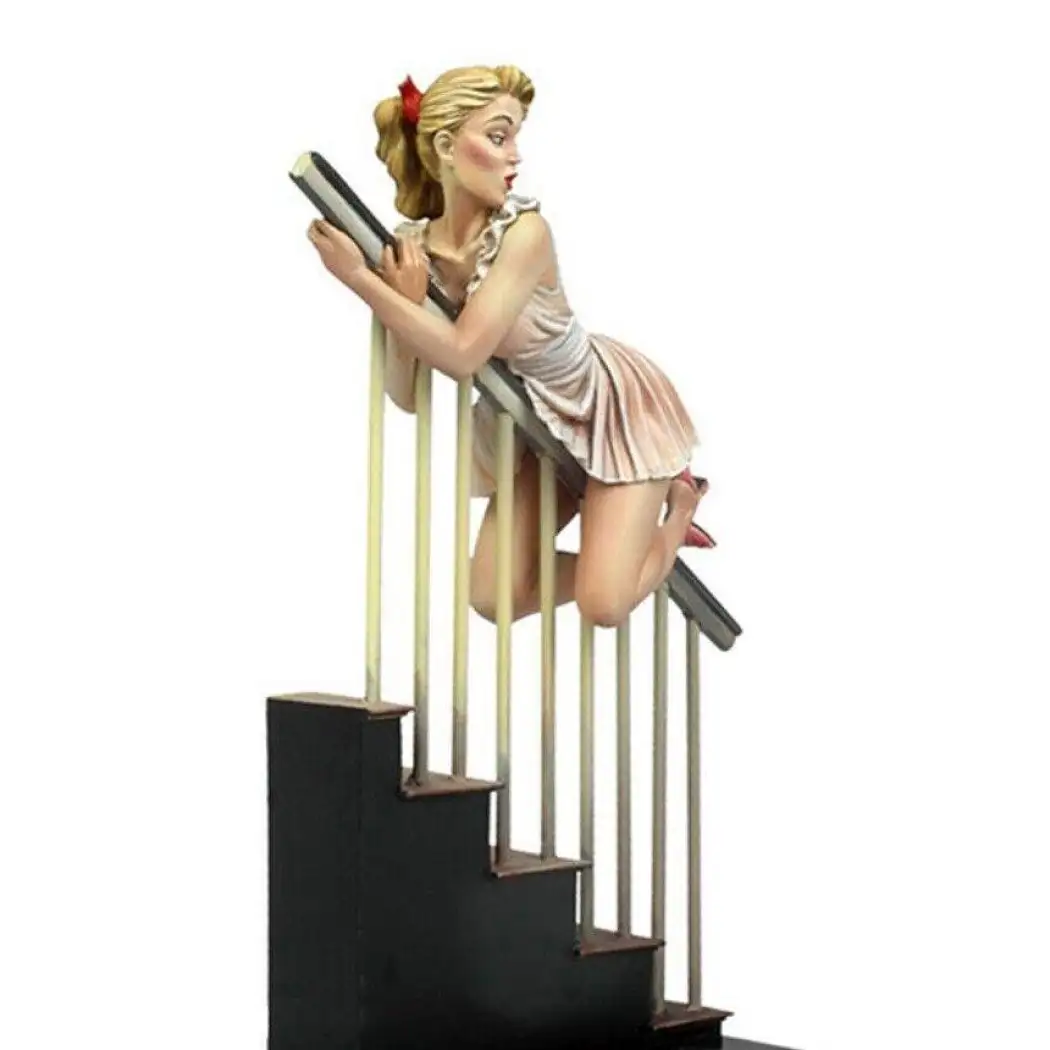 1/22 Resin Model Kit Beautiful Girl Woman Pin Up Maid Unpainted - Model-Fan-Store