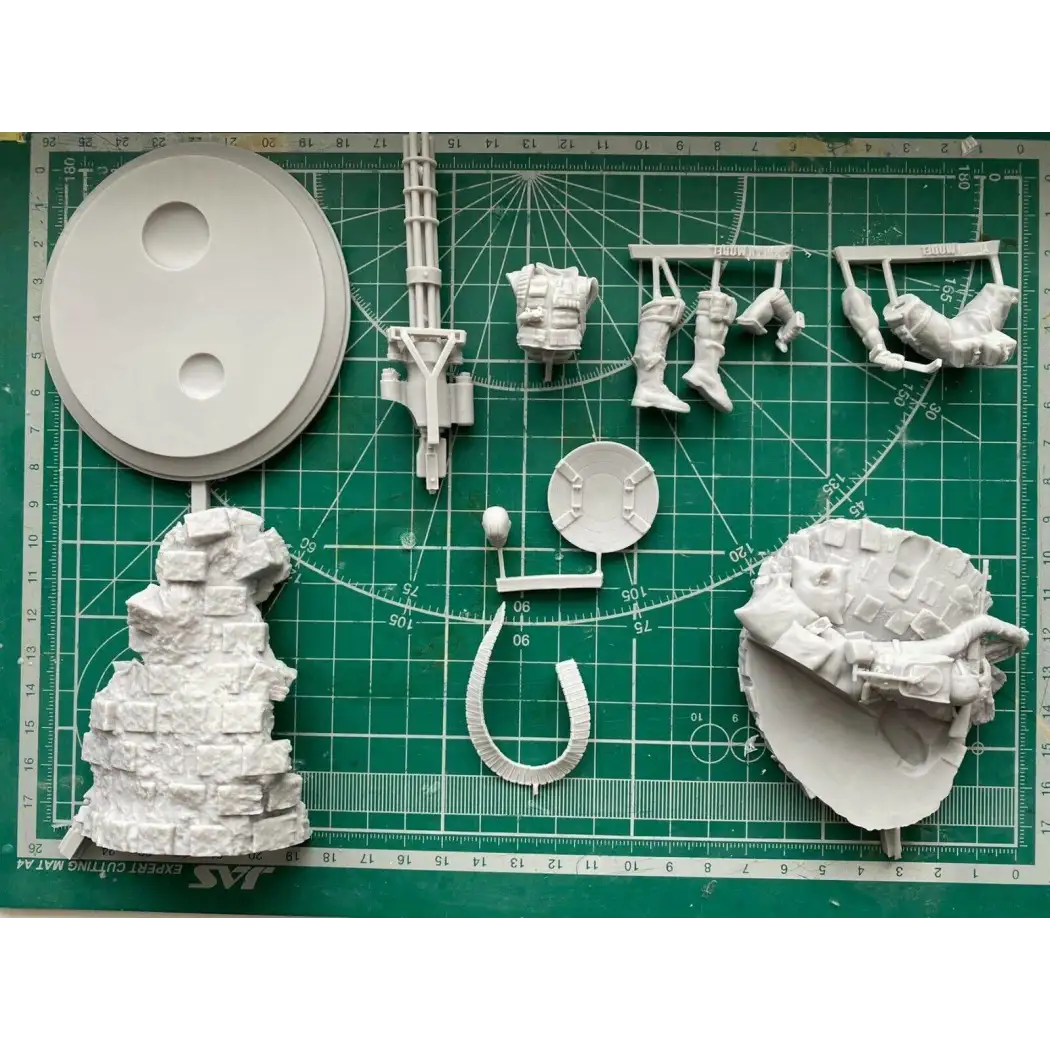 1/24 Resin Superhero Model Kit Hydra Heavy Machine Gunner Unpainted - Model-Fan-Store