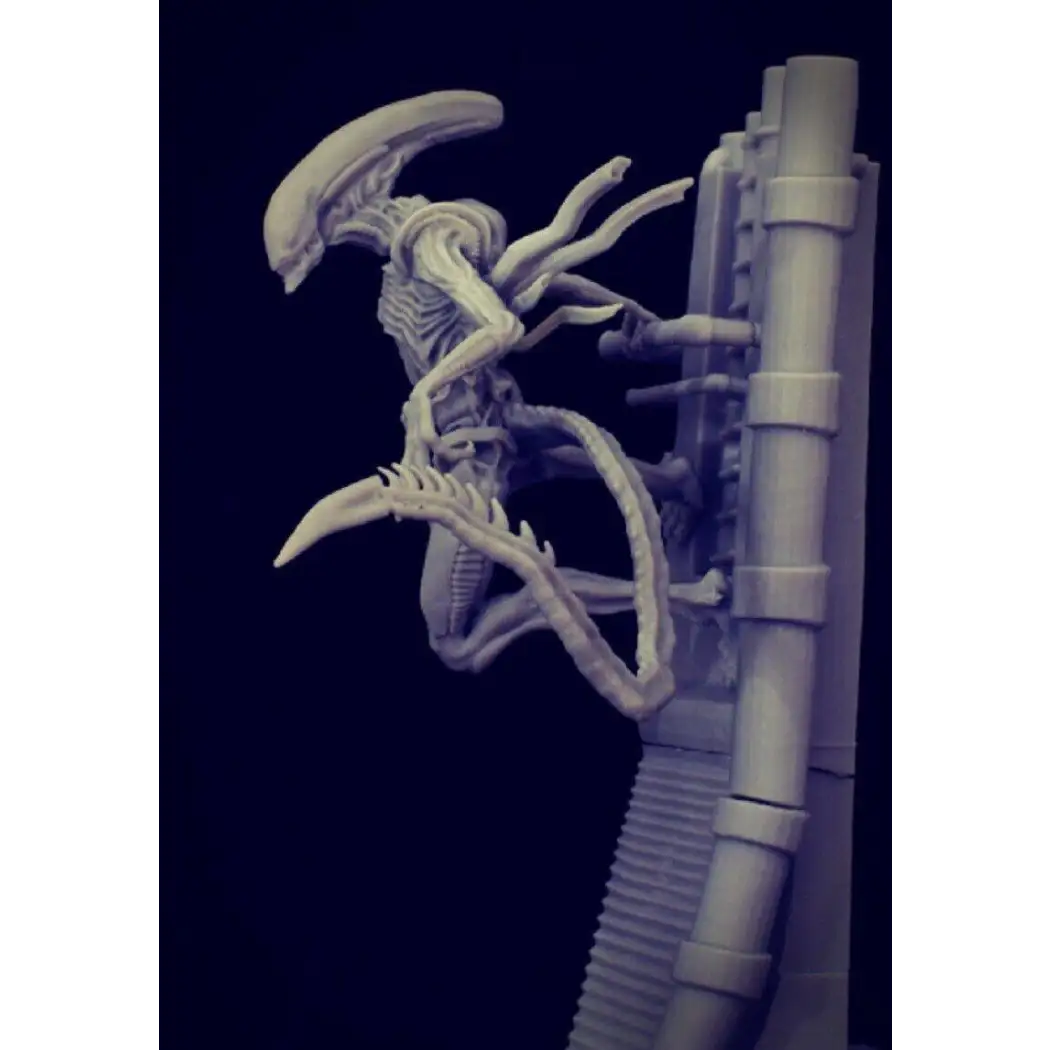 1/32 54mm Resin Model Kit Warrior Alien (with base) Unpainted - Model-Fan-Store
