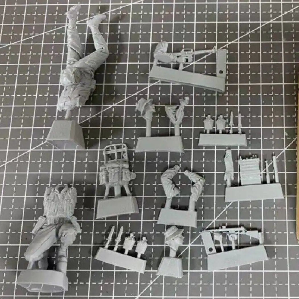 1/35 2pcs Resin Model Kit Soldiers USMC US Marines Vietnam War Unpainted - Model-Fan-Store