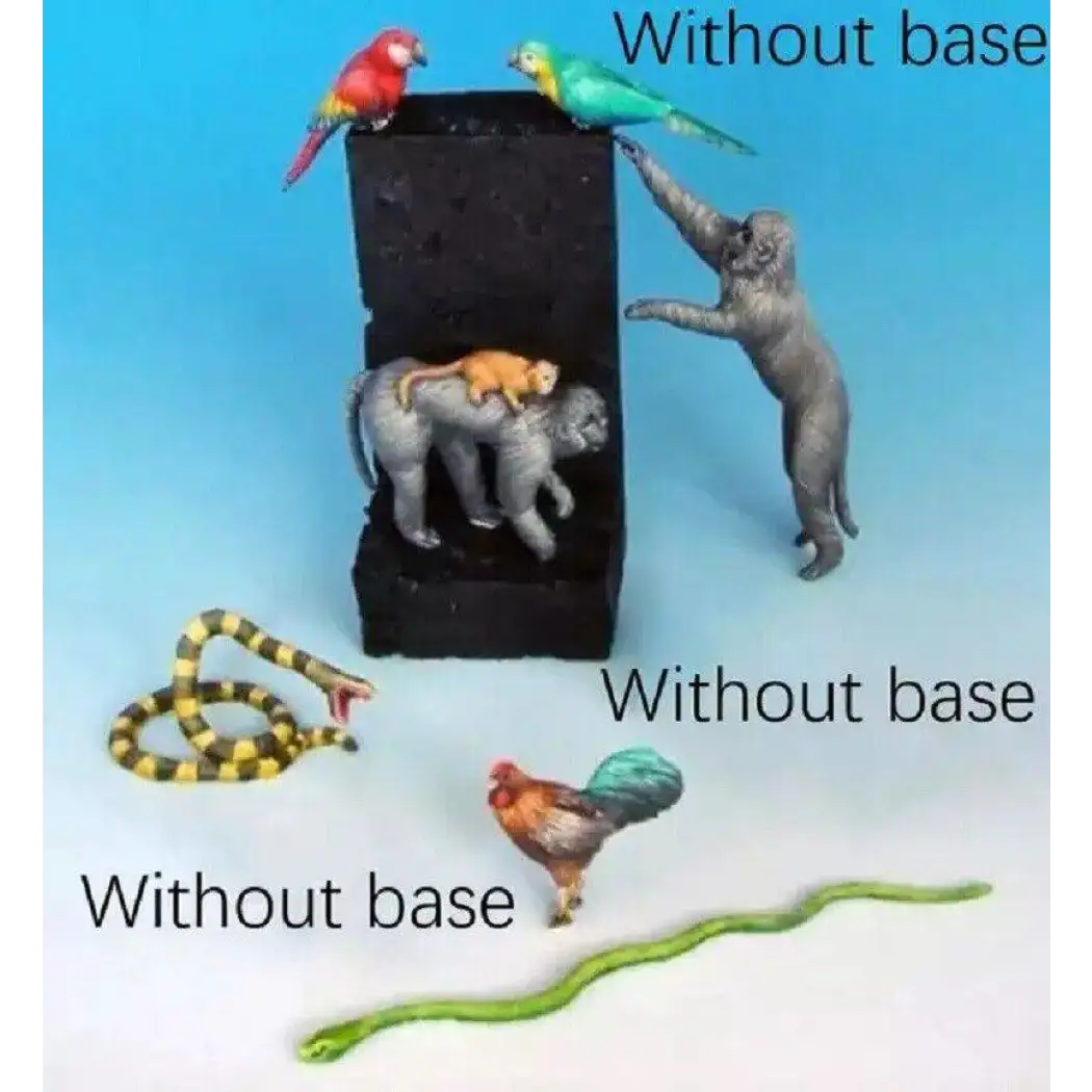 1/35 Resin Animals Model Kit African Animals Unpainted - Model-Fan-Store