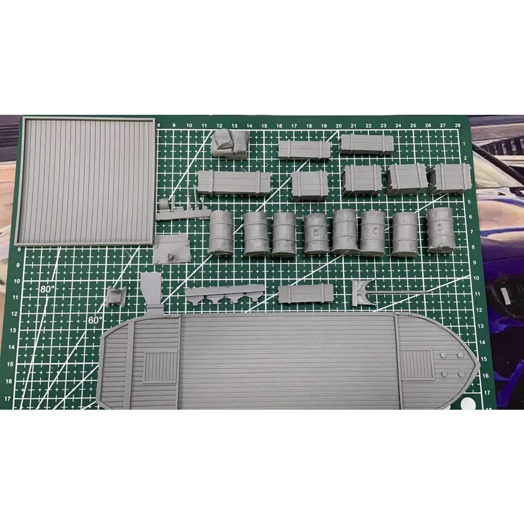 1/35 Resin Model Kit German Boat WW2 Unpainted - Model-Fan-Store