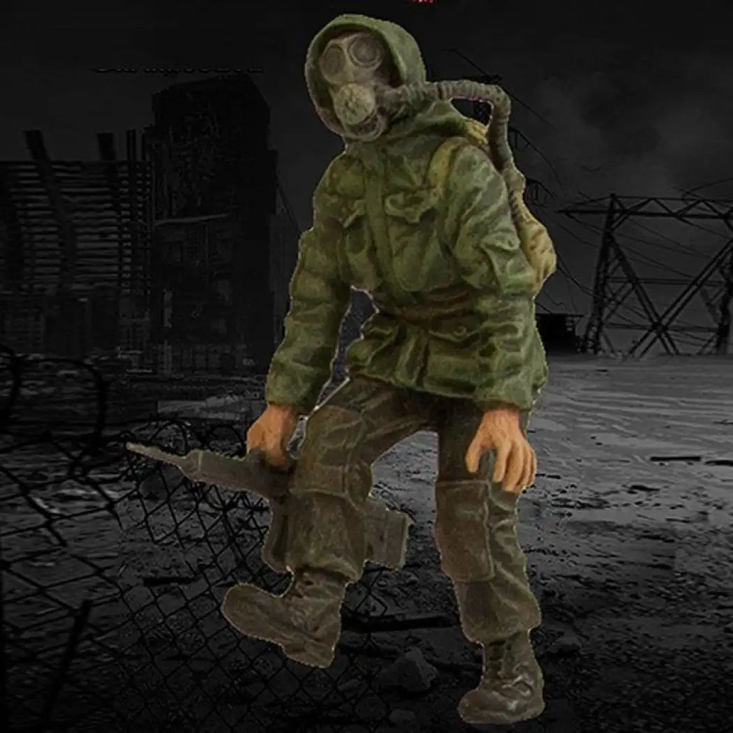 1/35 Resin Model Kit Stalker in a Gas Mask Unpainted - Model-Fan-Store