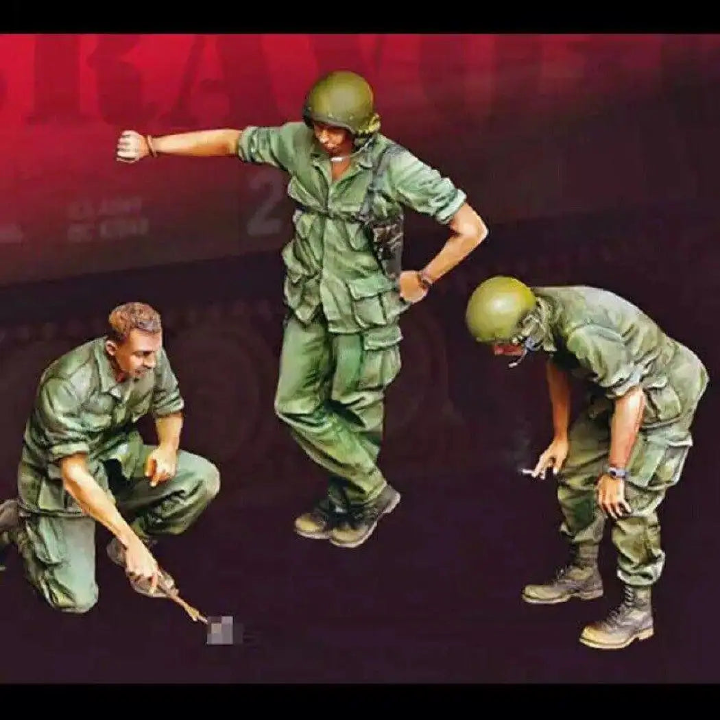 1/35 Resin Model Kit Vietnam War US Army Soldiers Unpainted - Model-Fan-Store