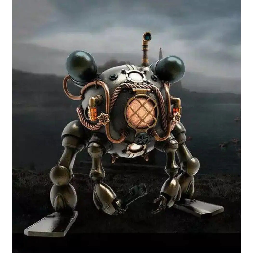 1/35 Resin Steampunk Model Kit Swamp Submarine Mechanoid WW2 Unpainted - Model-Fan-Store