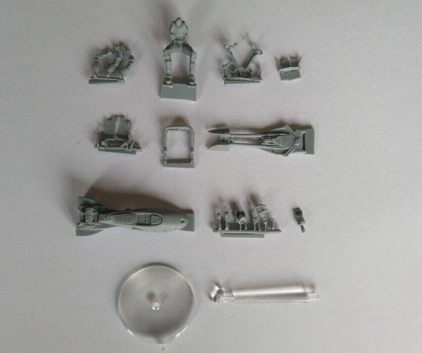 35mm Resin Model Kit Scout Trooper On Speeder Bike Star Wars Movie Unpainted - Model-Fan-Store