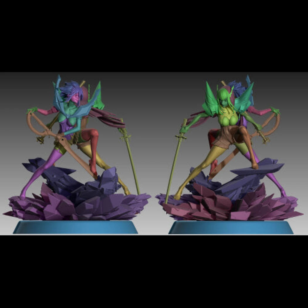 Digital STL Kill Satsuki & Ryuko