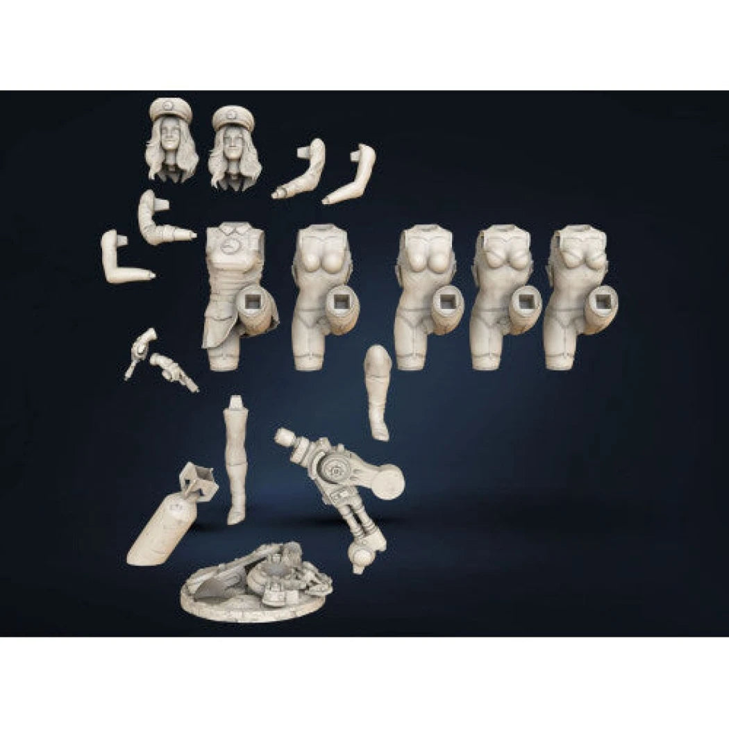 Digital STL Lady Blackhawk