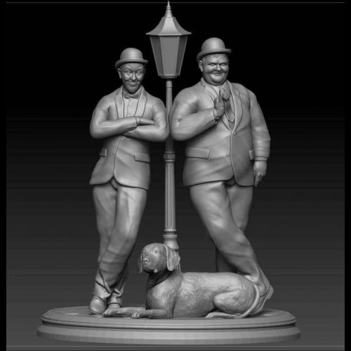 Digital STL Laurel & Hardy