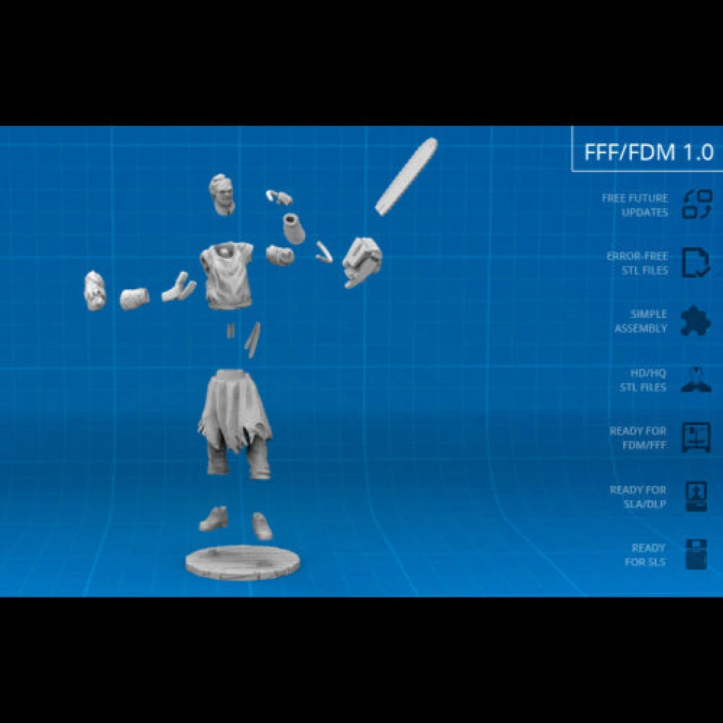 Digital STL Leatherface