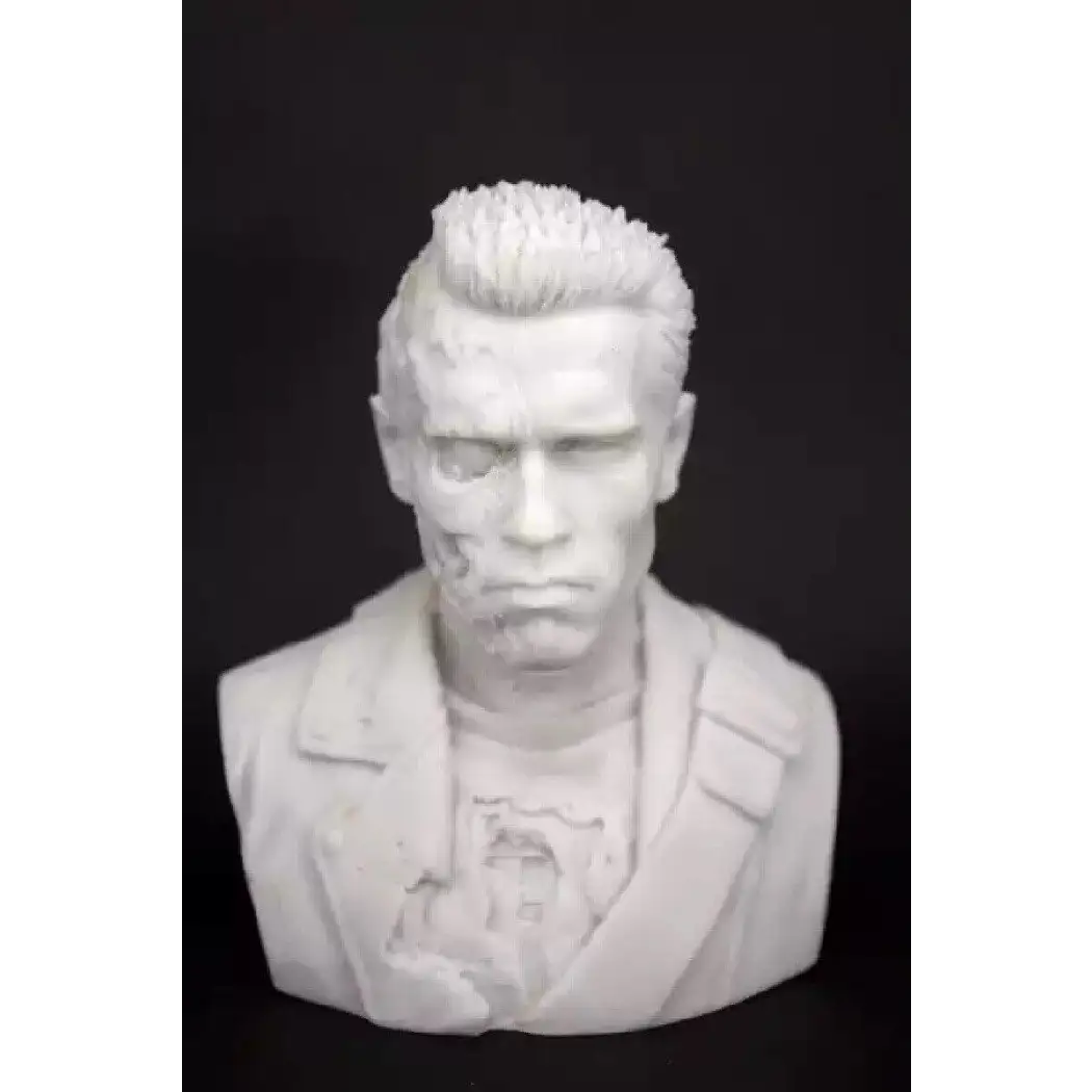 1/10 BUST 120mm Resin Model Kit Terminator T-800 Arnold Movie Unpainted - Model-Fan-Store