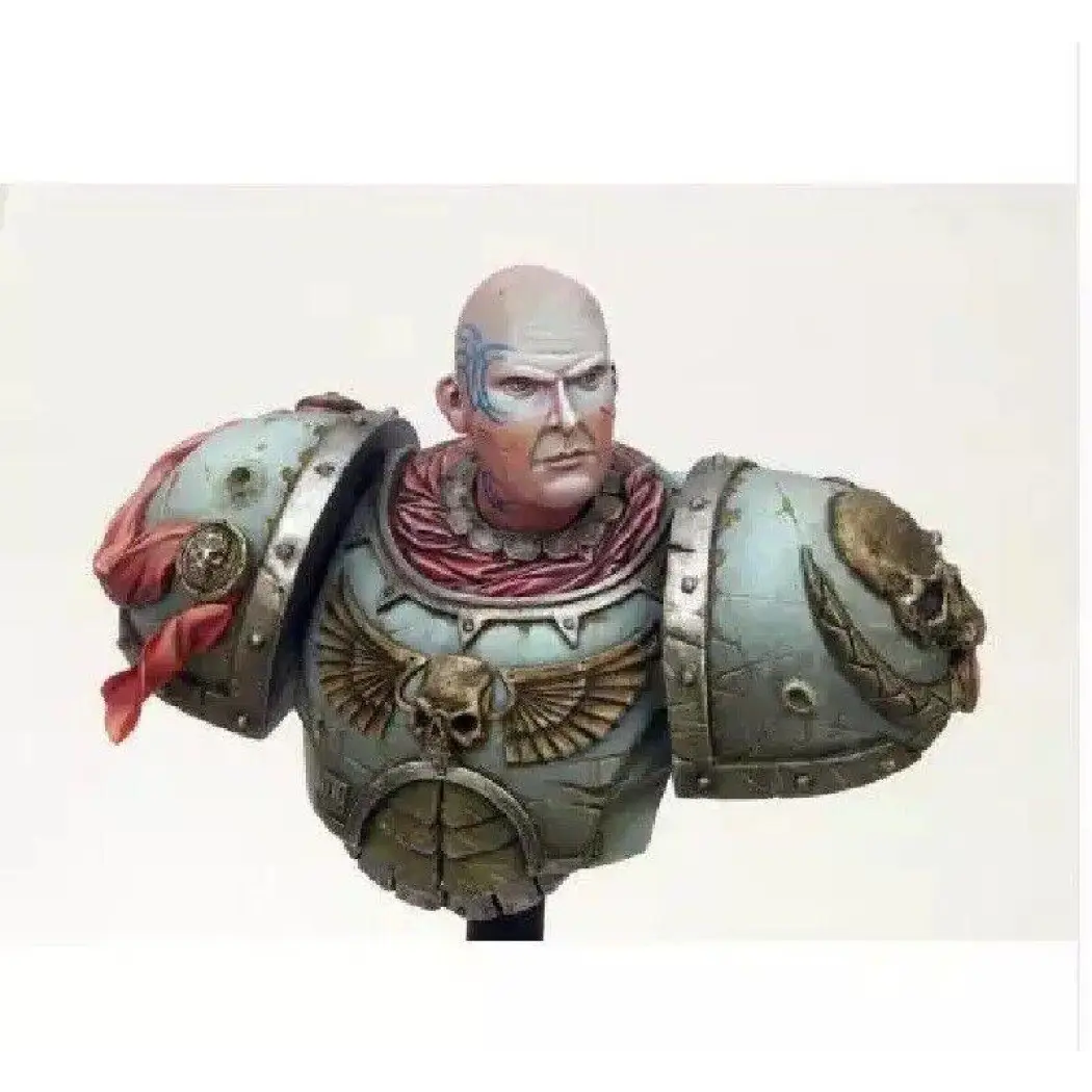 1/10 BUST Resin Model Kit Mercenary Commander Paladin 40K Unpainted - Model-Fan-Store