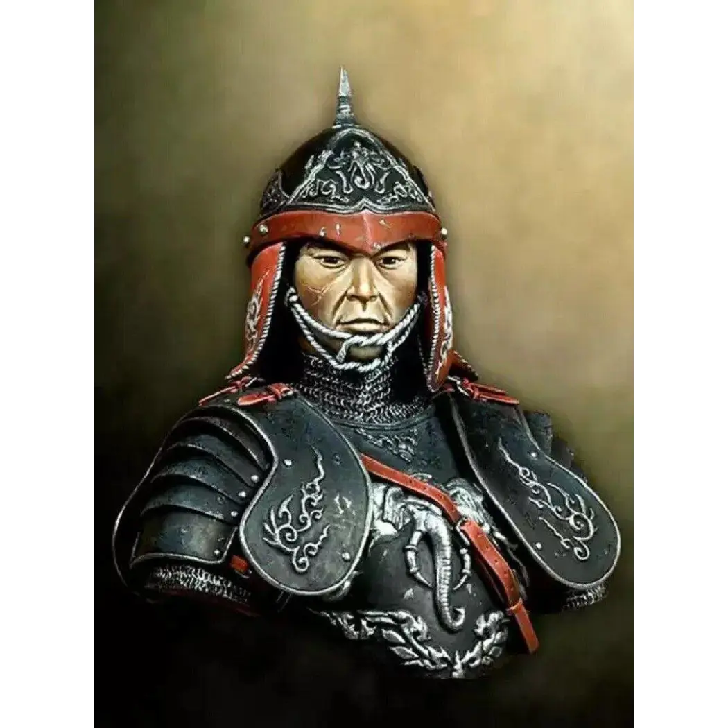 1/10 BUST Resin Model Kit Thai General Warrior Samurai Unpainted - Model-Fan-Store