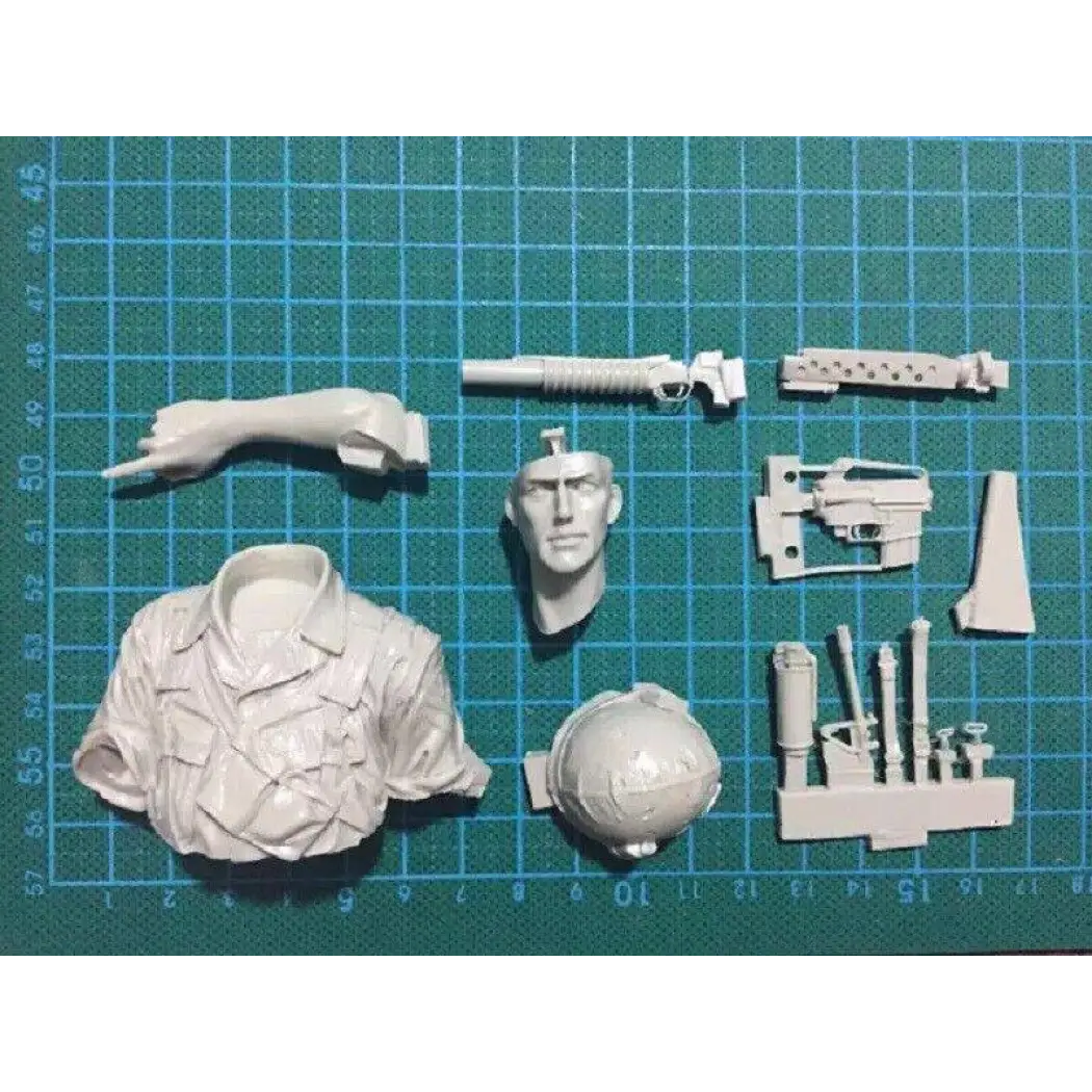1/10 BUST Resin Model Kit Vietnam War US Army Soldier Unpainted - Model-Fan-Store