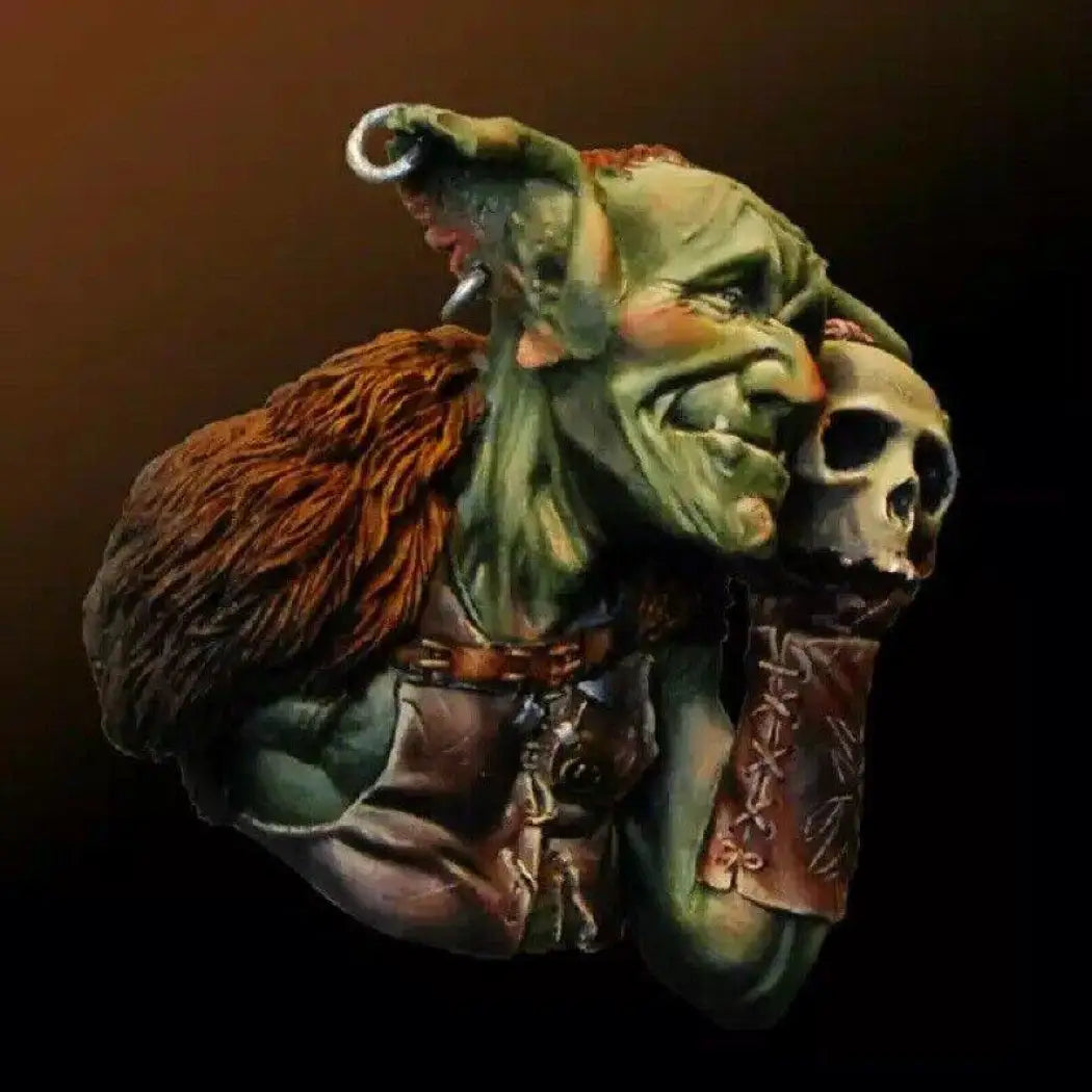 1/12 BUST Resin Model Kit Goblin and Skull Fairy Tales Unpainted - Model-Fan-Store