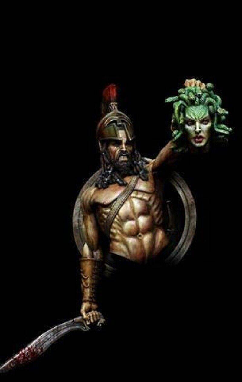 1/9 BUST Resin Model Kit Greek Warrior Perseus & Medusa Fantasy Unpainted - Model-Fan-Store